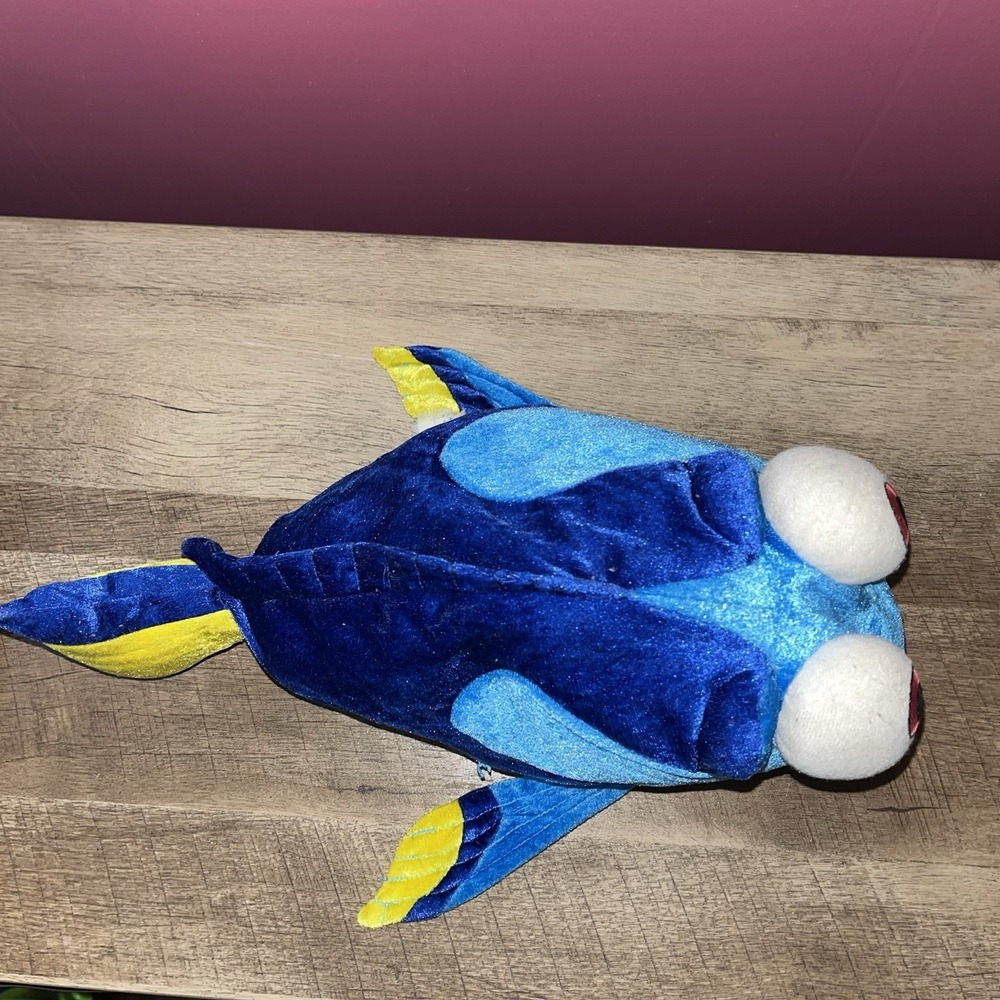 Disney Pixar Finding Nemo Dory Stuffed Bean Bag Beanbag Plush 15" - Picture 9 of 10